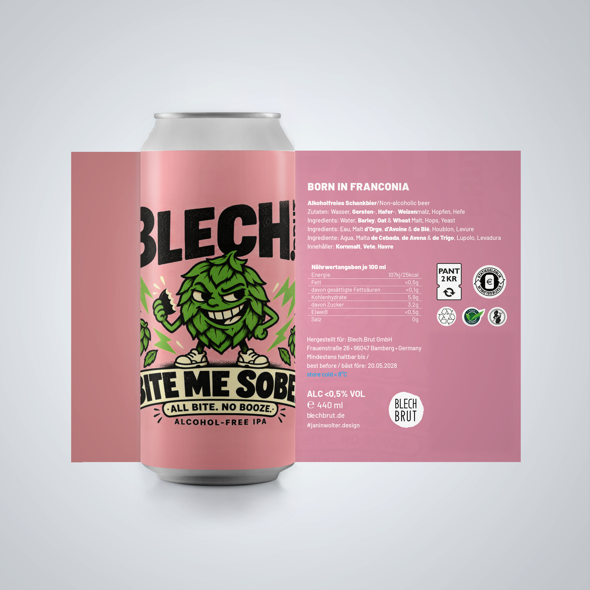 Bite Me Sober roll