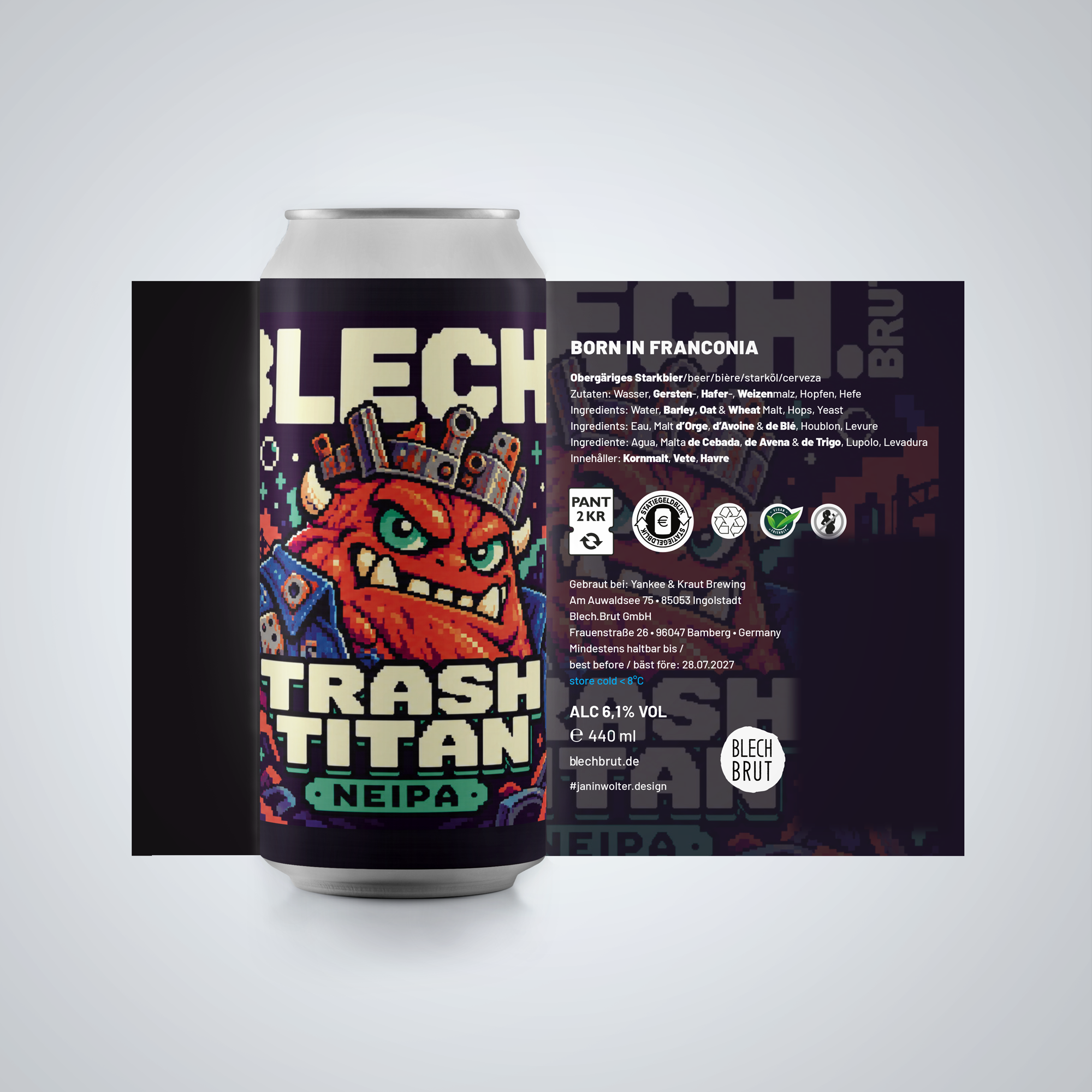 Trash Titan roll